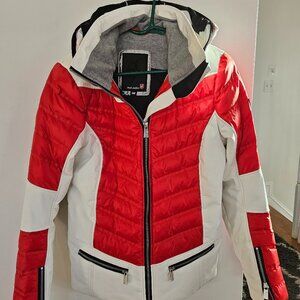 Toni Sailer colorblock coat